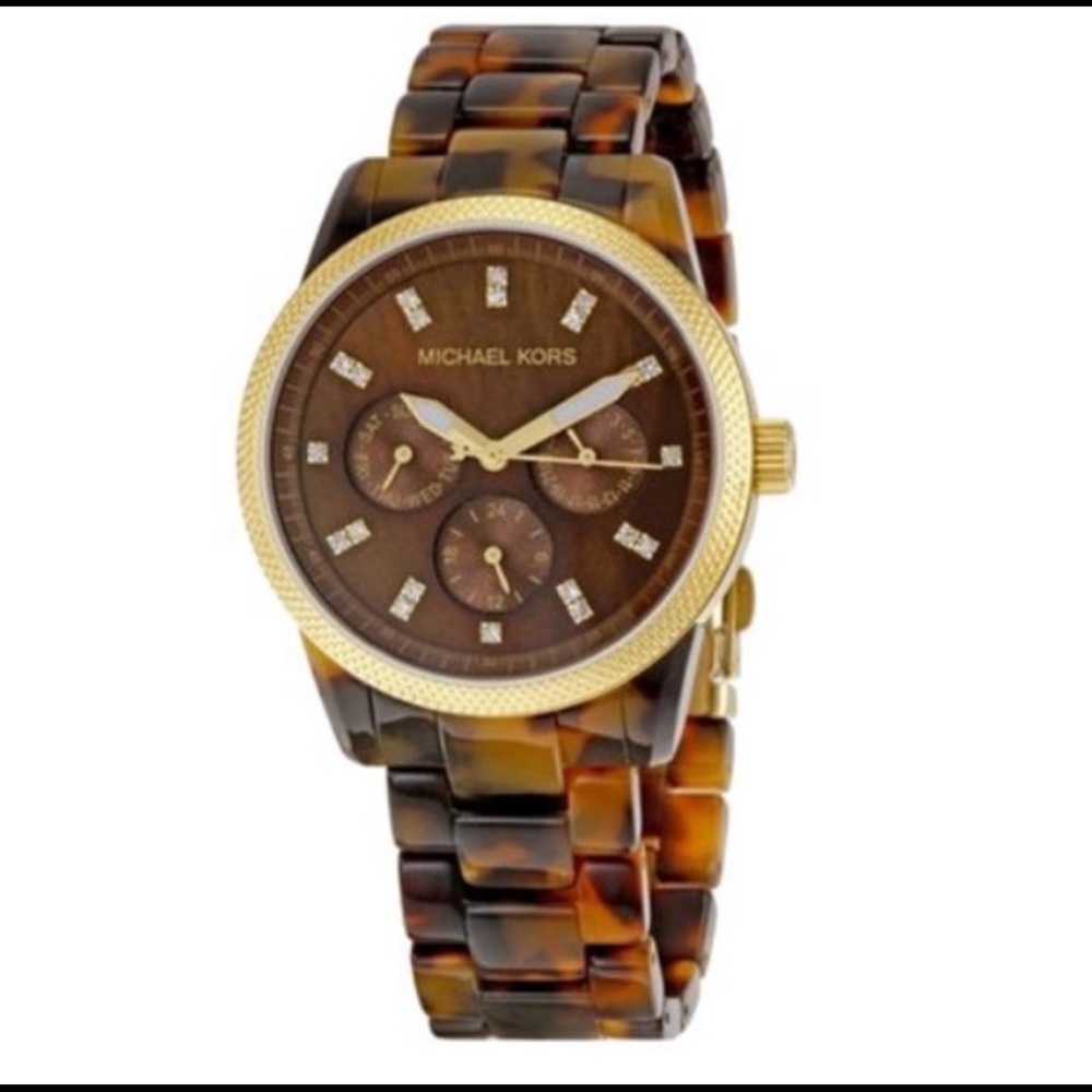 Michael Kors Tortoise Watch